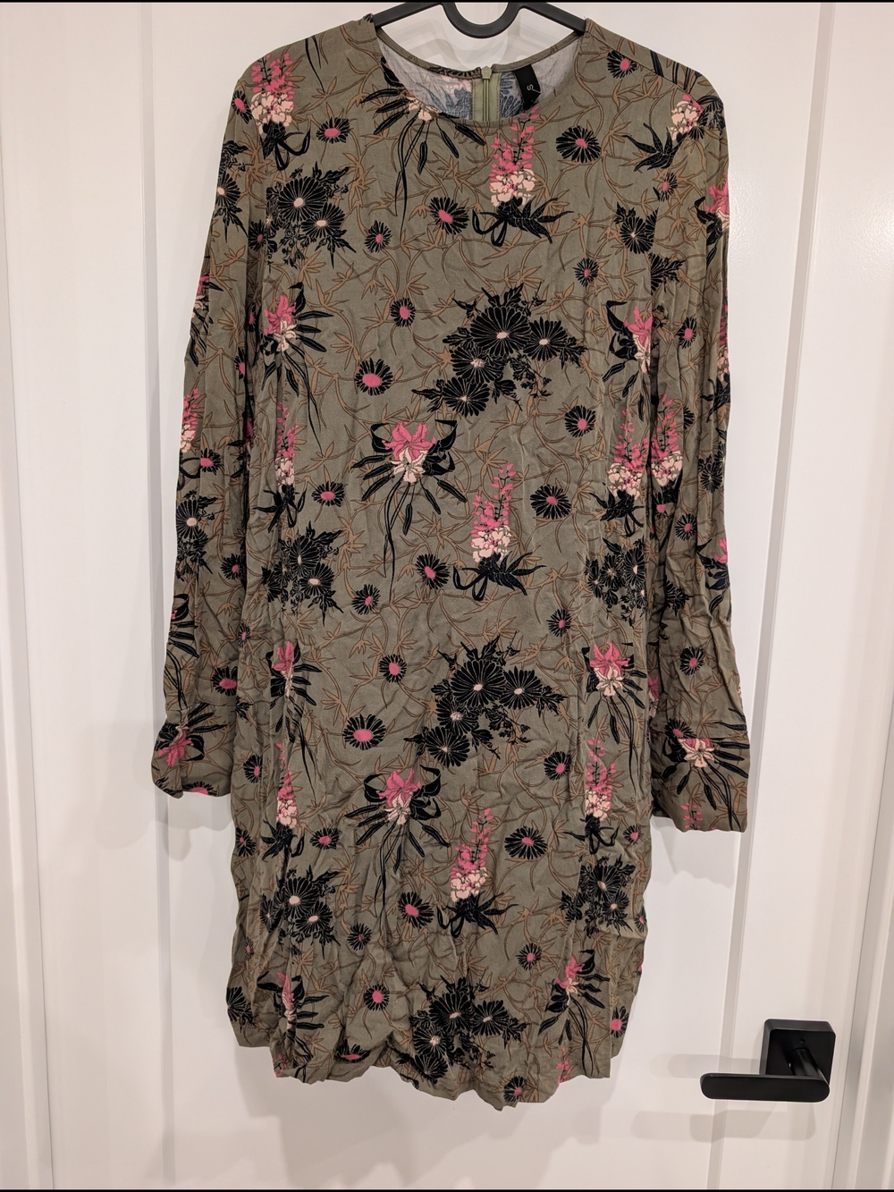 Y.A.S. Blooming Floral Print Long Sleeve Dress, Small